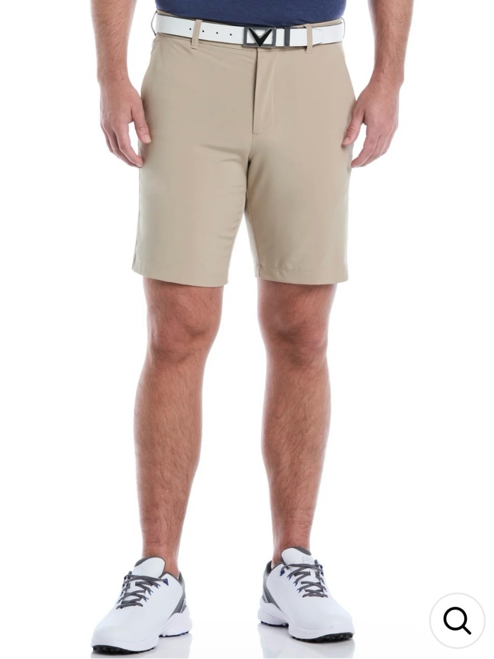 CALLAWAY MENS 9" FLAT FRONT STRETCH GOLF SHORT